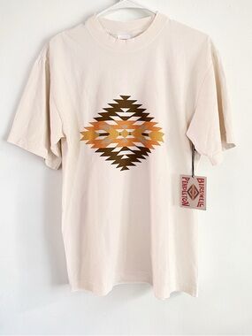 NEW Birdwell Pendleton Southwestern Diamond Graphic Tee